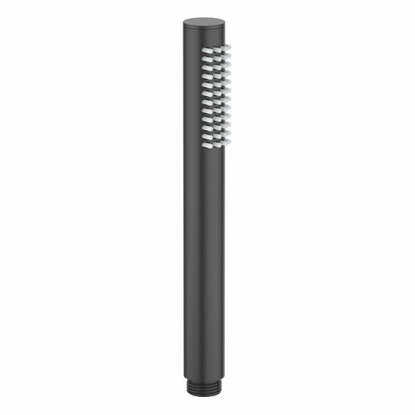 Kibi Circular Metal Handheld Shower Head - Matte Black HS1003MB